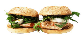 Hähnchenbrustburger