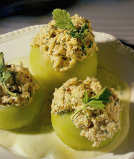 Kohlrabi gefllt