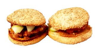 Mango Mozzarella Burger