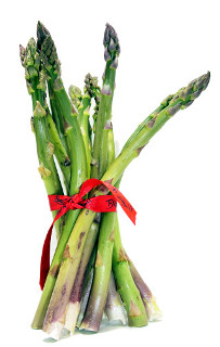 Spargel Grün