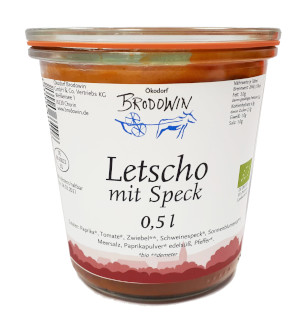 Letscho mit Speck