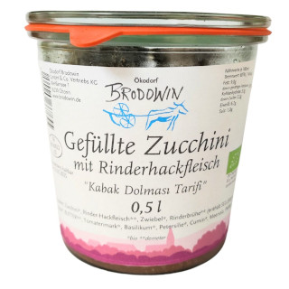 Zucchini gefüllt