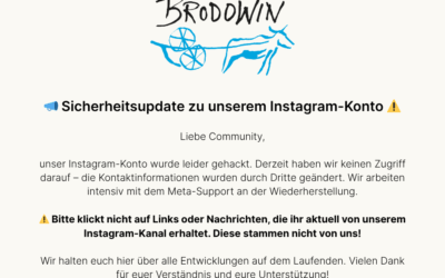 Instagramkanal gehackt