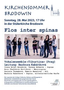 Pfingstkonzert mit Tiburtina Brodowin 2023